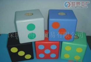 时尚骰仔纸巾盒 家居日用品批发的新宠